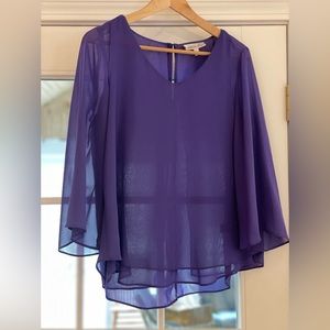 Purple blouse